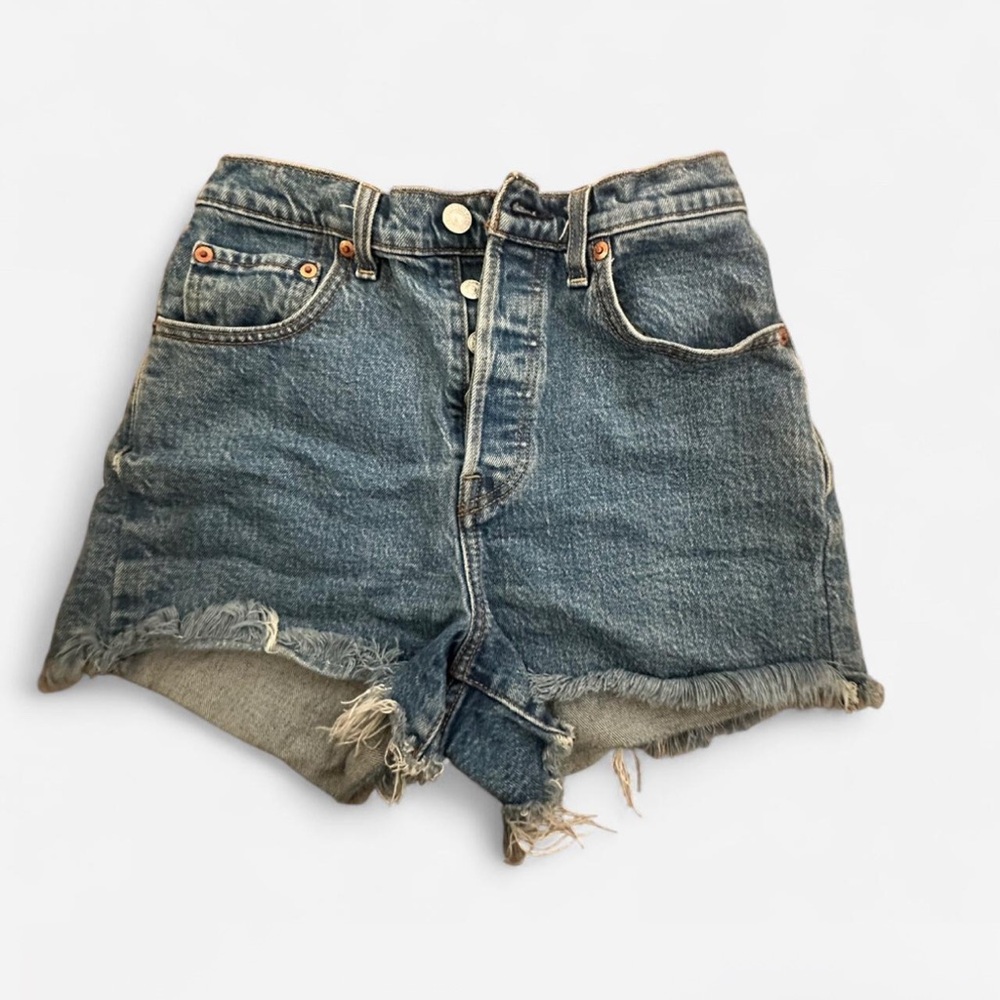 Levi's Classic Blue Jean Shorts